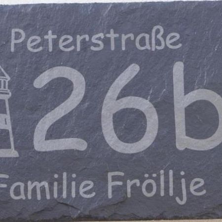 Stormtueuet - Wunderschoenes Feriendomizil Fuer Die Junge Familie In Strandnaehe Wangerooge Eksteriør billede