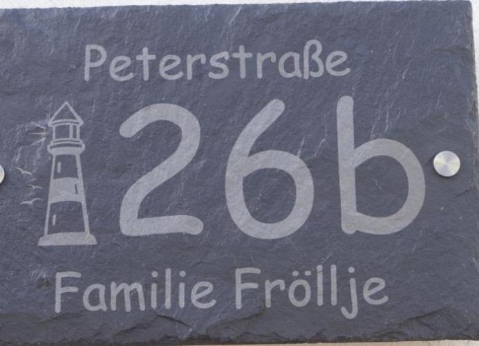 Stormtueuet - Wunderschoenes Feriendomizil Fuer Die Junge Familie In Strandnaehe Wangerooge Eksteriør billede