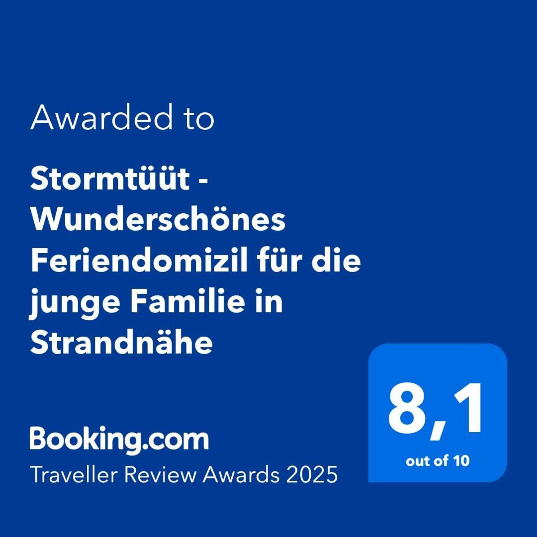 Stormtueuet - Wunderschoenes Feriendomizil Fuer Die Junge Familie In Strandnaehe Wangerooge Eksteriør billede